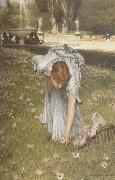 Alma-Tadema, Sir Lawrence Spring in the Gardens of the Villa Borghese (mk23) Germany oil painting artist